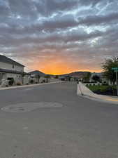 View of street with curbs and sidewalks