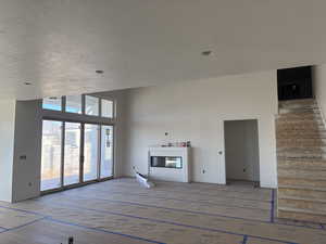 View of unfurnished living room