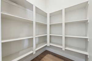 View of storage area