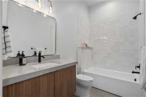 All bathrooms with top level finishes