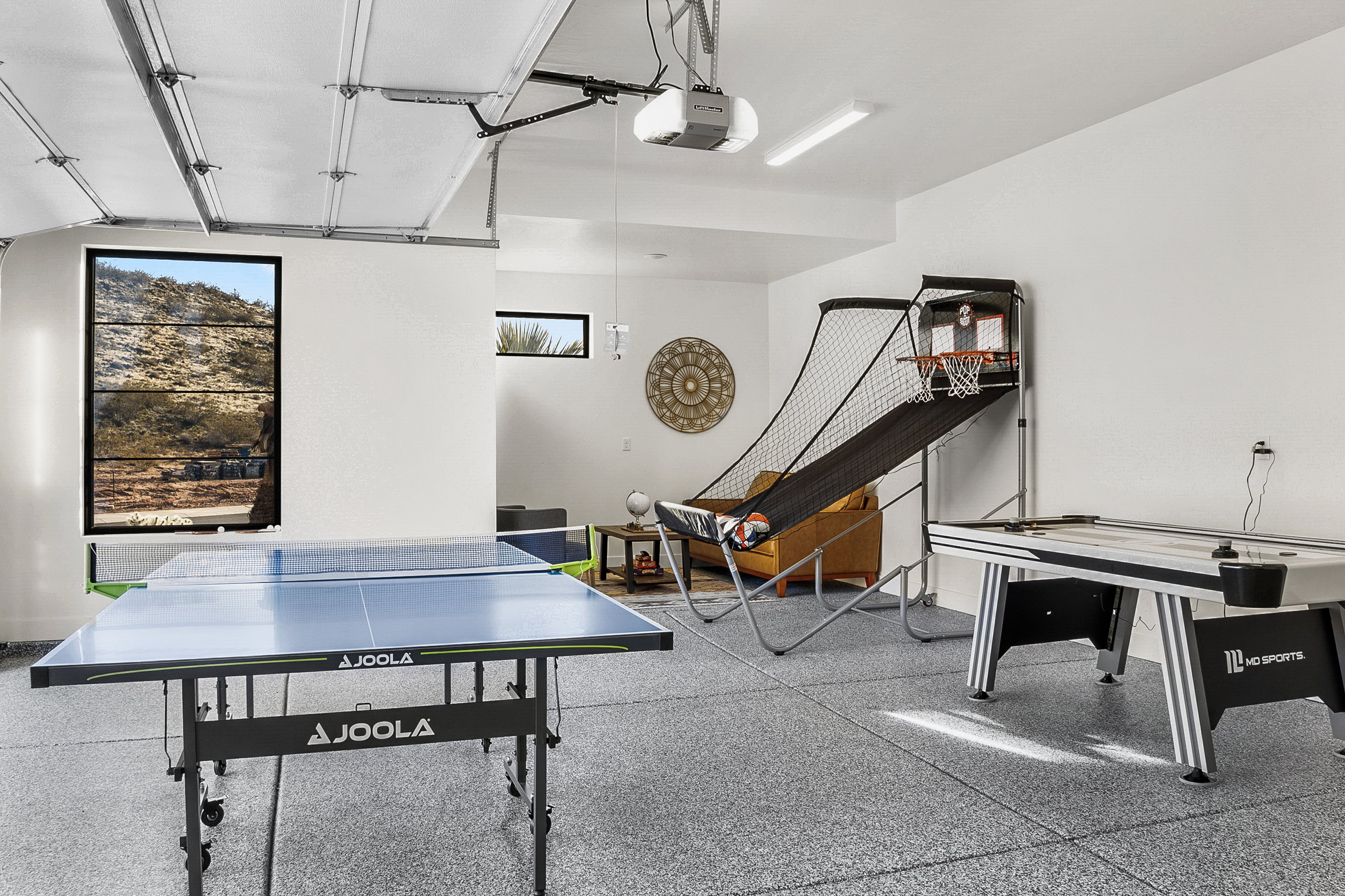 View of rec room