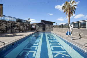 View of swimming pool