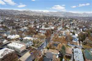 Close to downtown Salt Lake City and close to University of Utah and to the mountains.