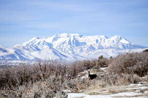 View of mountain background