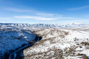 View of mountain background