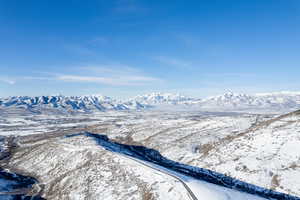 View of mountain background