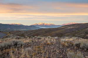 View of mountain background