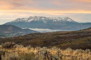 View of mountain background