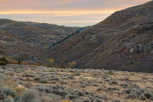 View of mountain backdrop