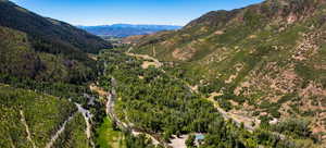 View of property view of mountains