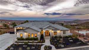 Welcome to Westgate Hills! 7,901 sq ft, 6 bed, 7 bath, Basement Apartment, Gym, 9 car RV/Boat Garage, Pool & Pickleball & Views!