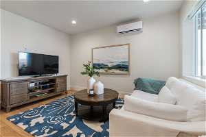 Casita Living Room - 1,373 sqft Basement Apartment with 2 Entrances