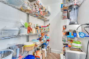 View of pantry