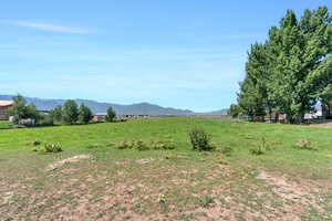 Mountain view with a rural view