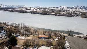 Hyrum Marina just to the west of property with easy access to the lake
