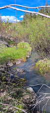 View of yard featuring a water view