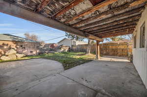 Covered Back Patio