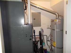 Furnace and Water Heater on main level