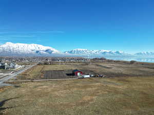 Exterior space featuring a rural view and a mountain view