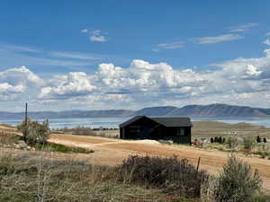 View of mountain feature featuring a rural view