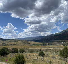 View of property view of mountains