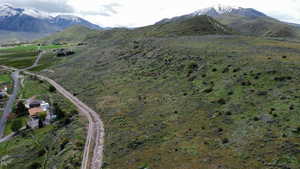 Picture from the North end of the property facing South towards Payson Canyon and The Nebo Loop