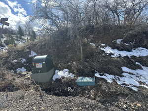 utility box on property