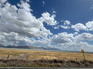 Mountain view with a rural view