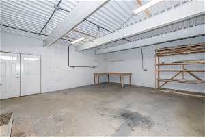 basement garage workshop