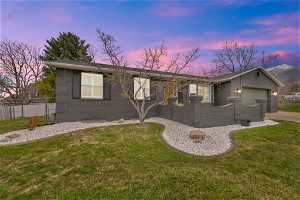 Ranch-style home with a secluded yard and located in a very family friendly neighborhood/circle