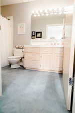 Main floor master bathroom