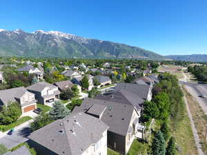 View to the south of the home