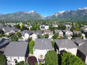 View to the west of the home