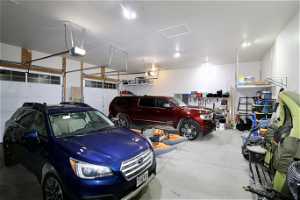 Very Large Garage With Room For Toys