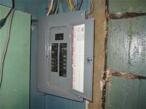 View of updated Electrical panel