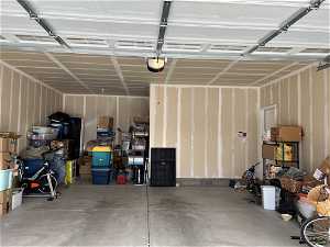 Extra deep 2 car garage