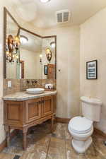 Half Bath between Office and Great Room