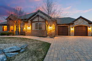 Gorgeous Paver Driveway and Sidewalk