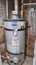 75 gallon water heater in basement