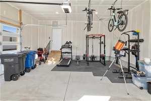 View of exercise room