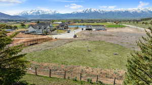 West side of property with gorgeous mountainous views