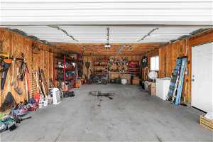 Large, extra wide and deep garage