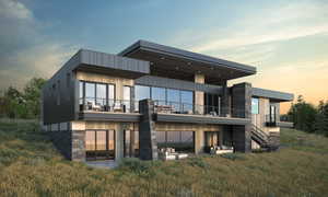 Exterior Rendering - Back