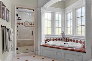 Primary Bathroom with jetted tub