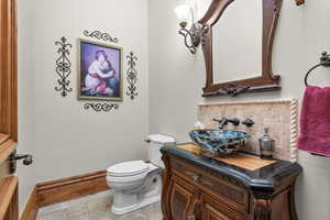 1/2 Bathroom on main floor