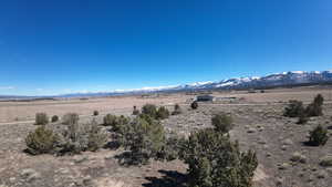 Mountain view with a rural view