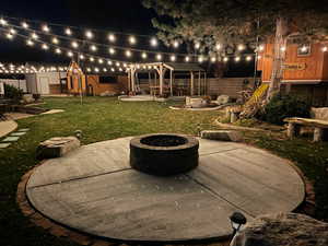 "Gathering Place" Entertain, Relax, Enjoy, Memory Maker Yard