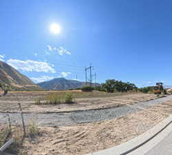 View of mountain backdrop