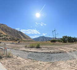 View of mountain backdrop