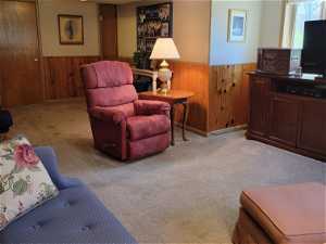 Another view of basement family room